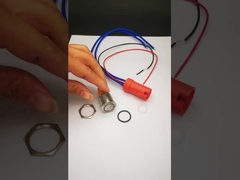 20A ขนาดใหญ่ในปัจจุบัน ip67 มารีน 316 สแตนเลสปุ่มกดสวิตช์