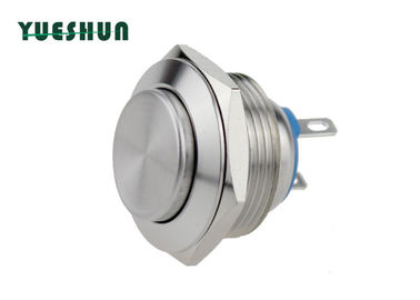 RoHS 12V 16MM Waterproof Momentary Switch Normally Open